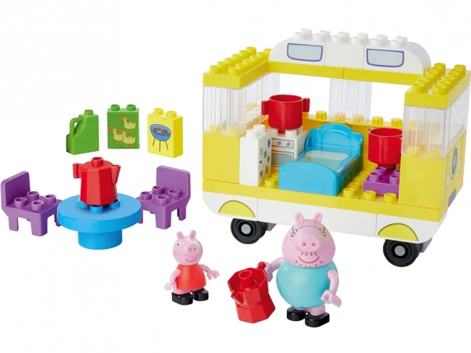 Građevinski set kamper Peppa Pig