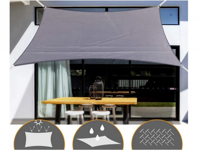 Siva vrtna tenda 3x2m