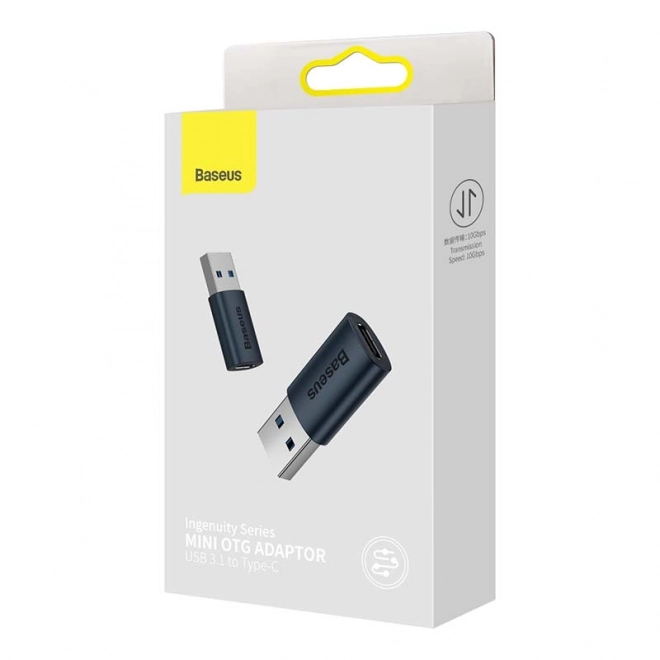 Adapter Baseus USB-A na USB-C – Plavi