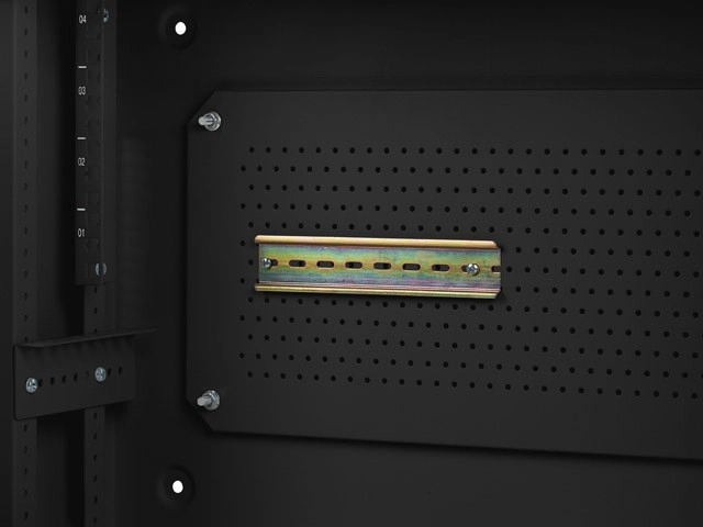 Zidni ormarić za rack 19 inča 4U+3U 540x200 niskoprofilni crni