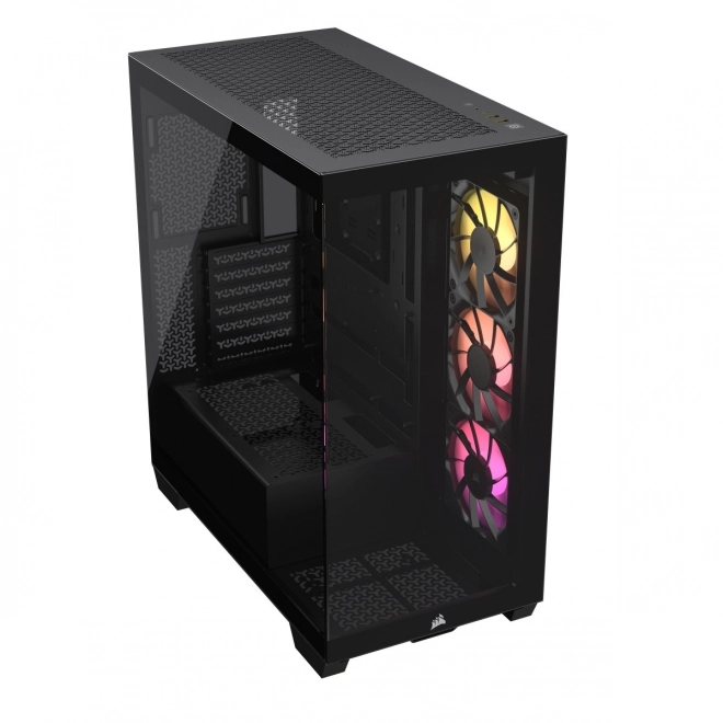Računalno kućište Mid-Tower 3500X ICUE LINK RGB TG crna