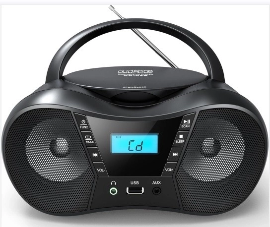 Prenosni CD player s USB i Bluetooth