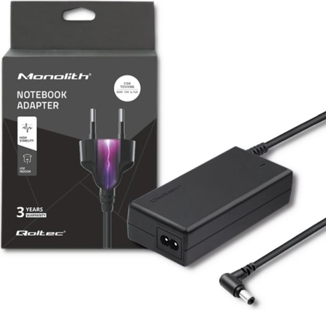 Napajajući adapter za TOSHIBA prijenosnike 90 W, 19 V, 4,74 A, konektor 5,5 × 2,5 mm