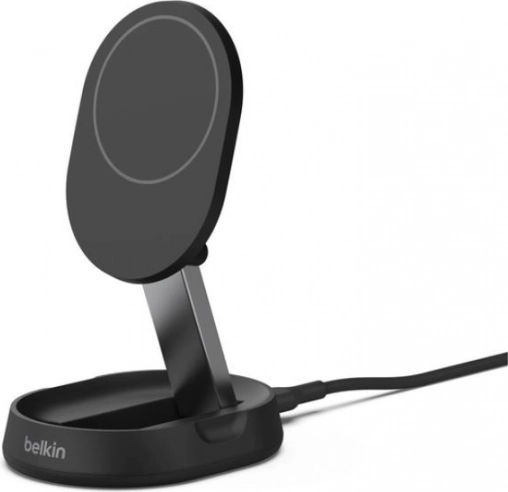 Bežični punjač BoostCharge crni Qi2 15 W
