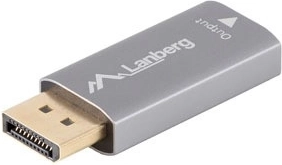 Adapter DisplayPort na HDMI 4K srebrni