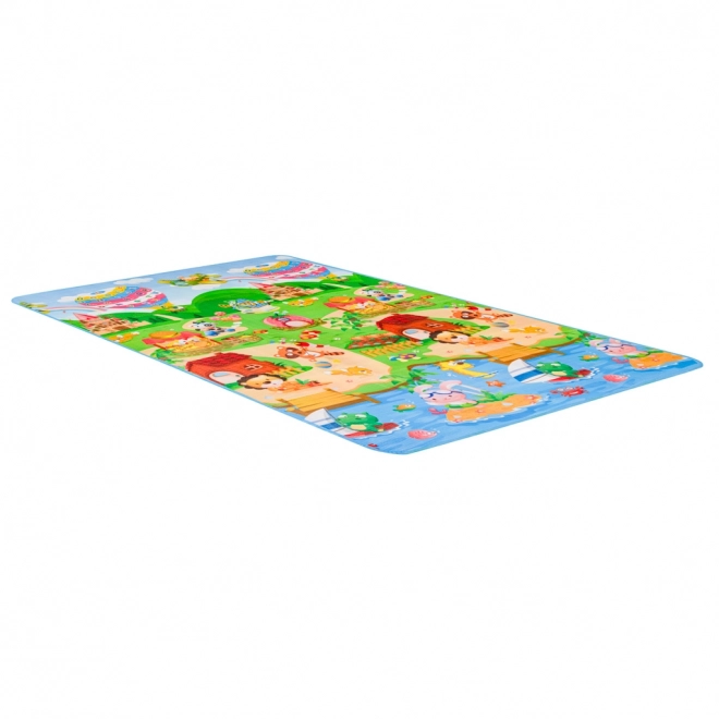 Obostrana edukativna pjenasta prostirka za igralište 180x120 cm