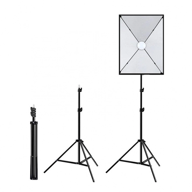 Studiološki set Puluz Softbox 50x70 cm s postoljem i LED žaruljom