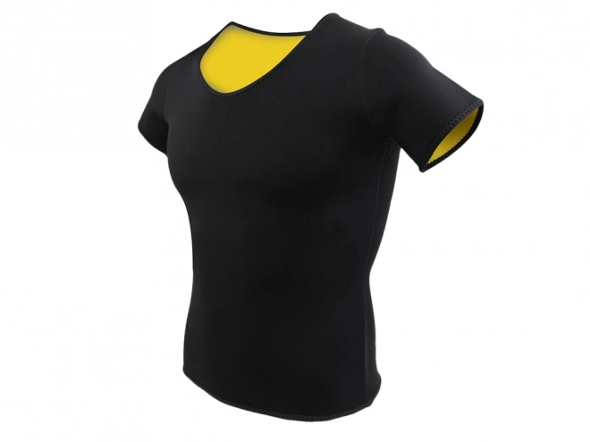 Ženska neoprena fitness majica s kratkim rukavima – vel. L