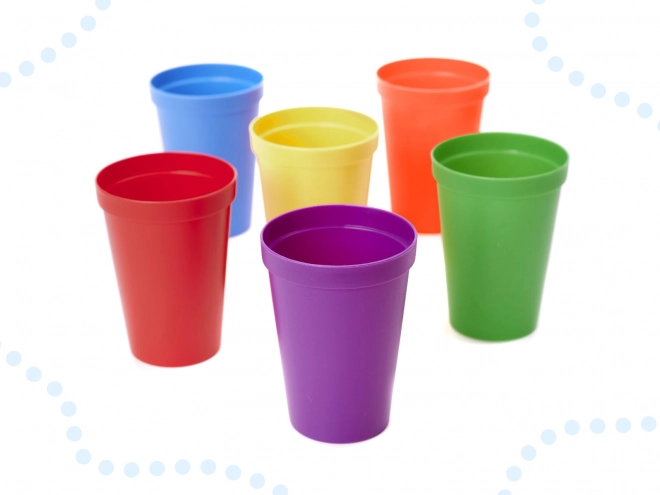 Kreativno obojeno kamenje Montessori set 65 komada