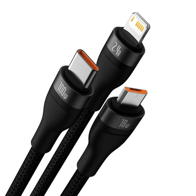 USB kabel Baseus Flash Series 3u1