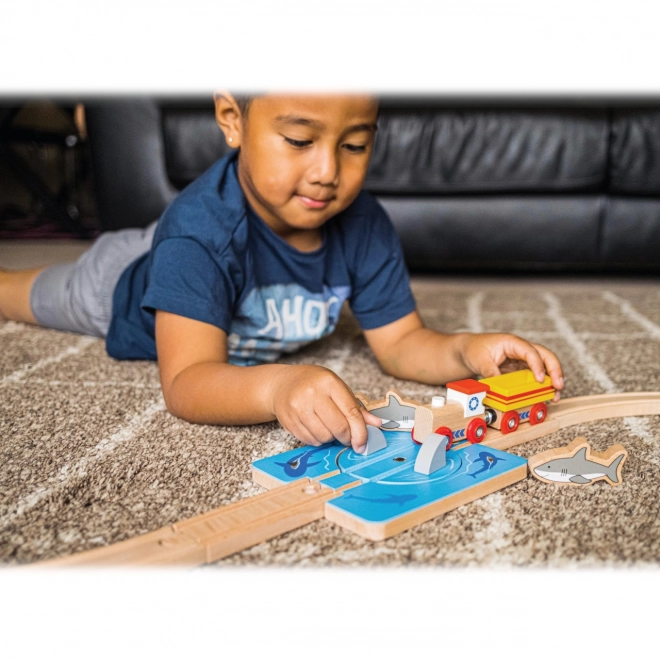 Bigjigs Rail Vrtlog sa morskim psima