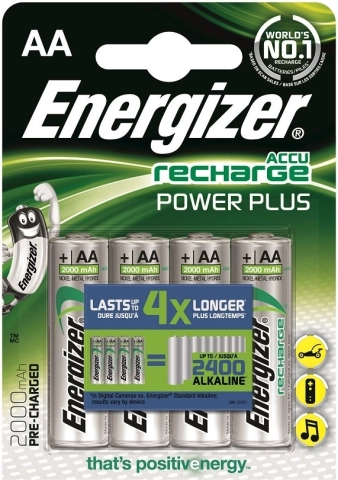 Akumulator ENERGIZER Power Plus AA L91 2000 mAh, 4 kom