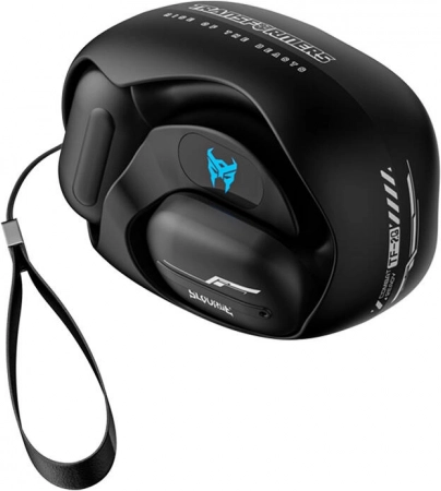 Otvorene sportske bežične TWS slušalice TRANSFORMERS, crne