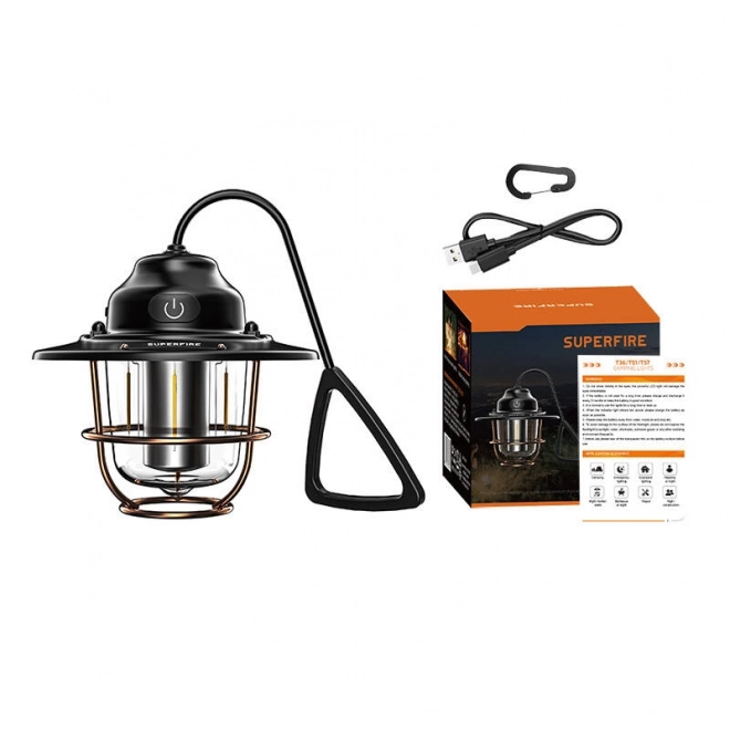 Kamperska lampa Superfire