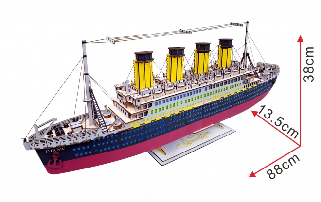 Drvena 3D slagalica Titanic