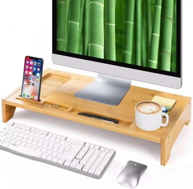 Stalak za monitor - bambus