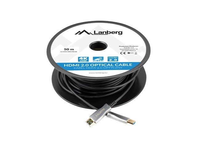 Kabel HDMI M/M v2.0 CA-HDMI-20FB-0500-BK 50m crni