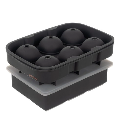 Silikonski kalup za led 2u1 - kocke + kugle Ruhhy 21270
