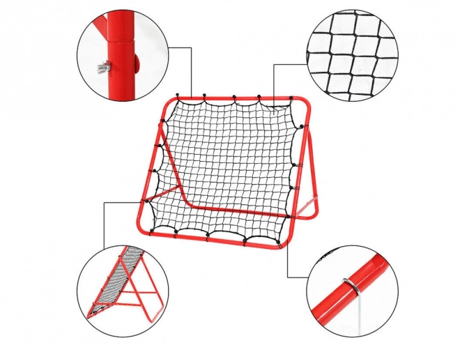 Treningokvir Rebounder za skakački nogomet 100x100cm