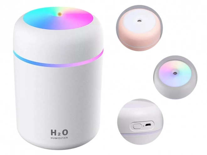 Mini ovlaživač zraka i difuzor mirisa USB s RGB osvjetljenjem