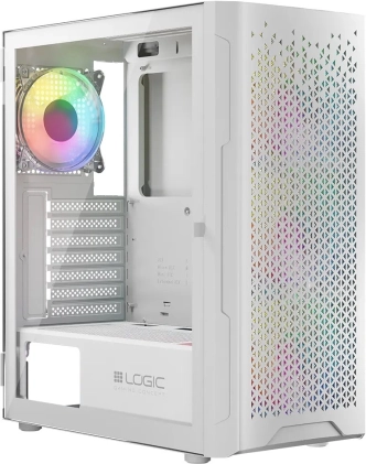 računalo kućište Logic Aramis ARGB MIDI USB 3.0 bijelo