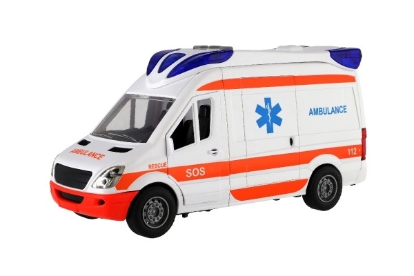 Dječja ambulantna kola s nosilom i svjetlosnim signalima
