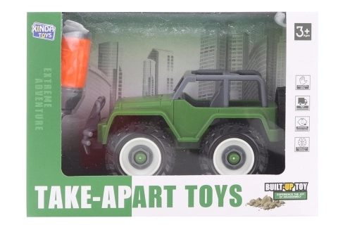 Jeep na odvijanje u kutiji