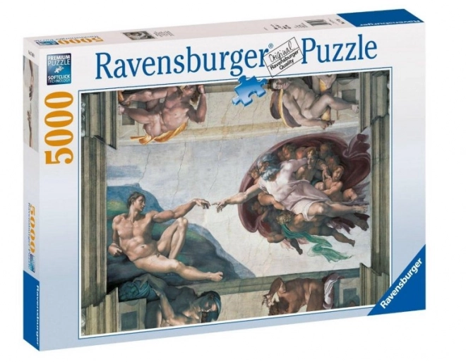 Puzzle Ravensburger Michelangelo: Stvaranje Adama