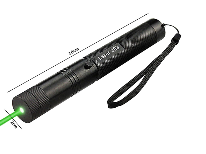 Jak zeleni snop 532 nm