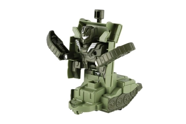 Transformer tenk/robot plast 14cm na tromo 3 boje