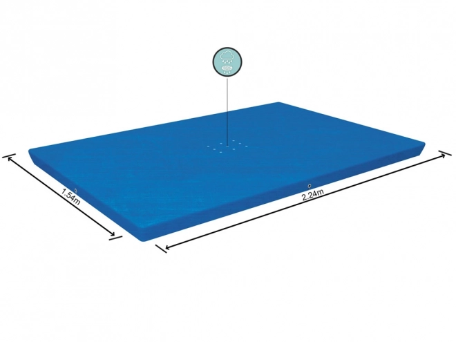 Pokrov za pravokutni bazen Bestway 224x154 cm
