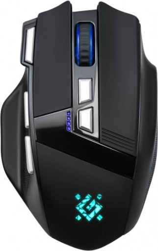Bežični gaming miš DEFENDER Knight, 3200 DPI, 8 tipki, crna