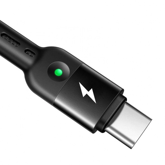 Opružni kabel USB na USB-C Mcdodo Omega CA-6420 1,8 m (crni)