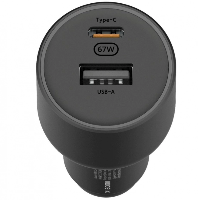 Mi 67W Bežična USB-C USB-A punjač za auto
