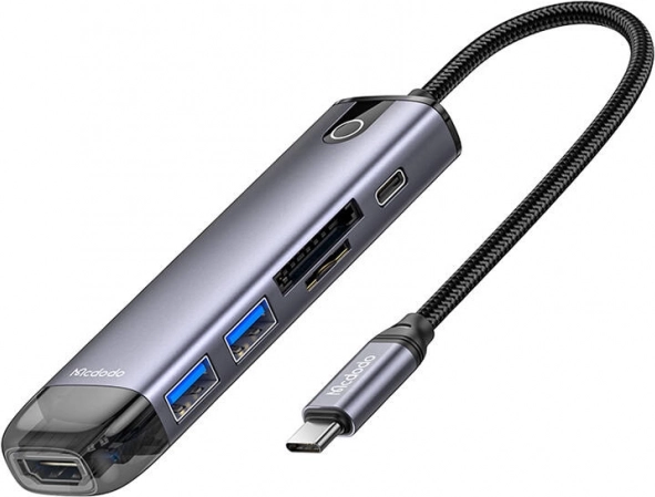 Mcdodo HU-7420 6-u-1 USB-C Hub
