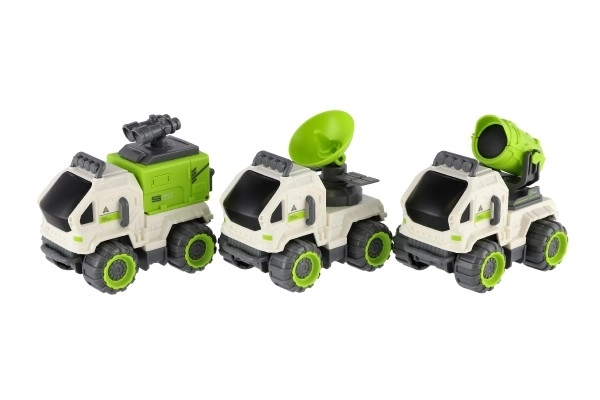Svemirski auto plastika 7x10cm na zamašnjak 3 vrste