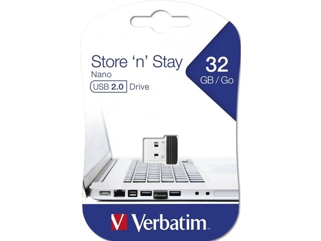 USB flash disk Verbatim Store 'n' Stay Nano 32GB USB 2.0