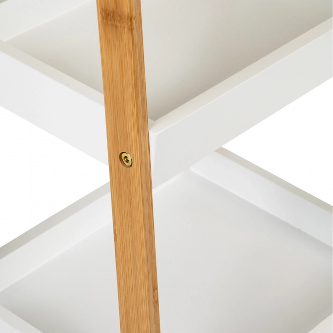 Polica s 3 police bambusijski okvir ModernHome