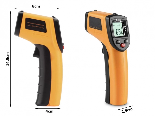 Bezkontaktni laserski termometar -50 +380°c