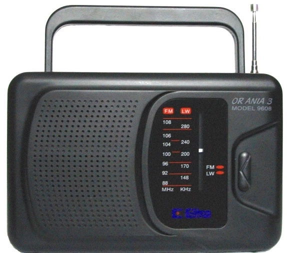 Prijenosni radio Eltra ANIA crne boje