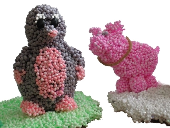 Pjenasta plastelina PlayFoam - boje za dječake 4pack