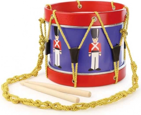 Stilizan bubanj s motivom vojnika