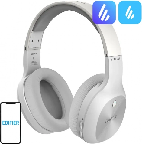 Bežične slušalice EDIFIER W800BT Plus s aptX (bijele)