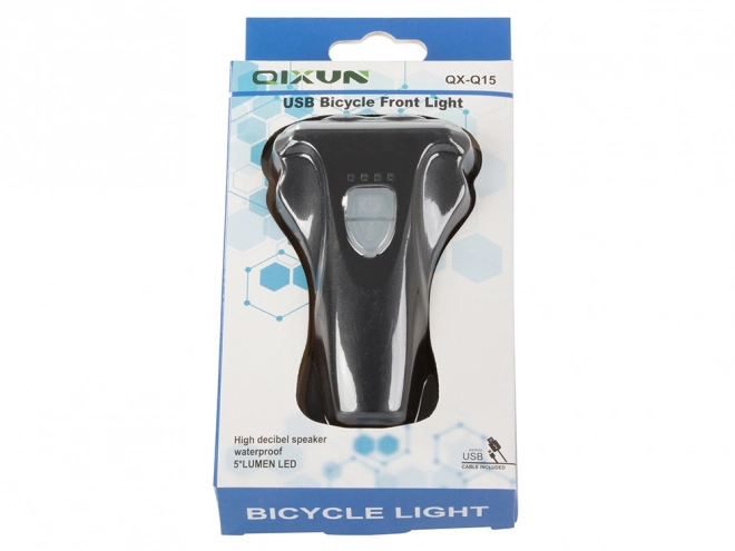 Prednje LED svjetlo za bicikl USB