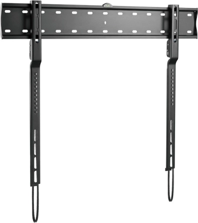 ultratanki zidni nosač za TV 43–80" s libelom, nosivost 40 kg