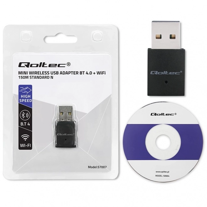Bežični mini adapter Wi-Fi i Bluetooth 4.0 USB