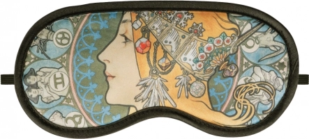 Maska za spavanje Alfons Mucha – Zodijak