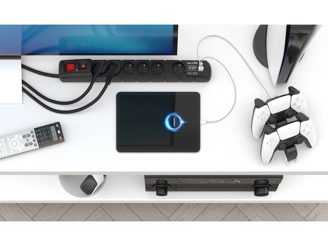 Prenaponska zaštita Acar S6 USB A+C 1,5 m