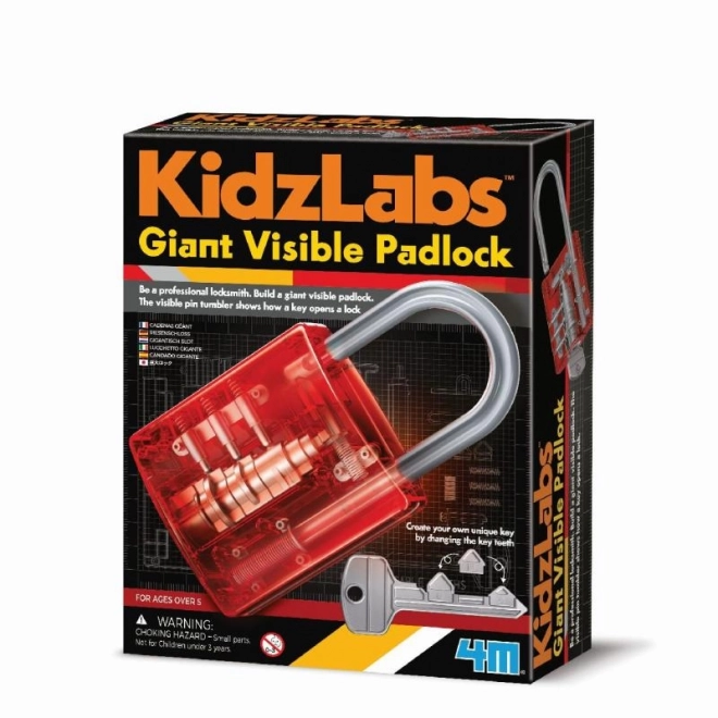 KidzLabs Velika prozirna viseća brava