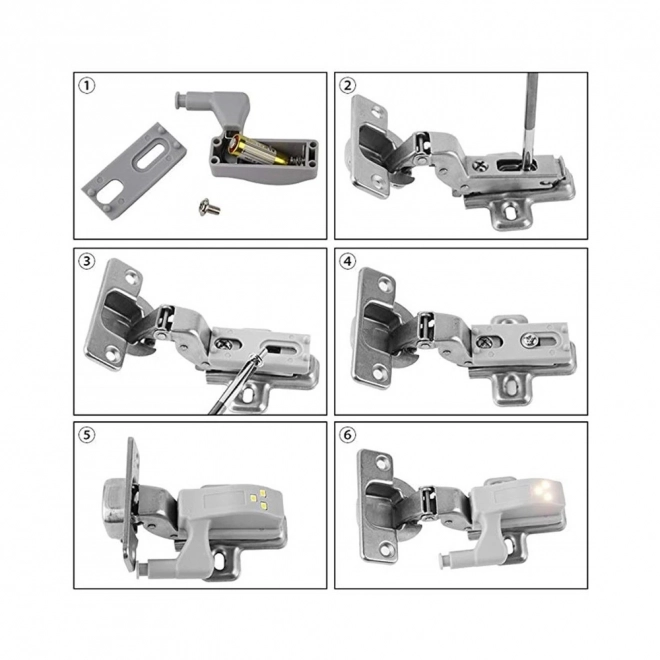 Svjetiljka za ormare s tri LED diode